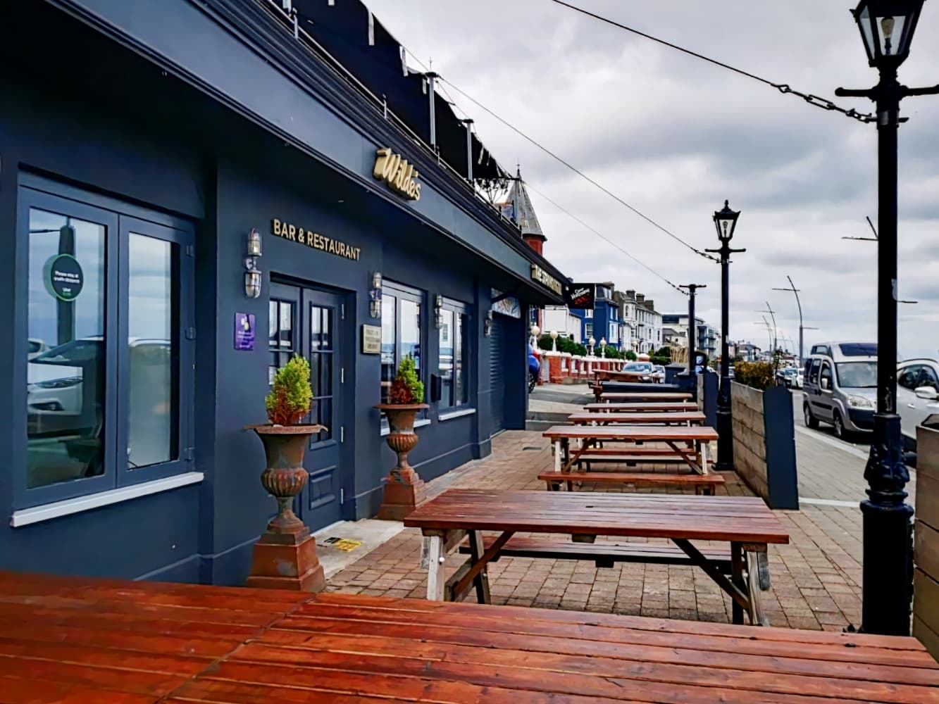 The Strand Hotel, the former residence of Oscar Wilde